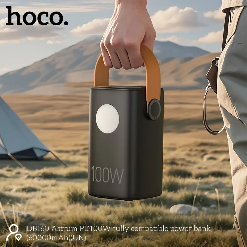 Hoco DB160 100W PD Fast Charging 60000mAh Power Bank