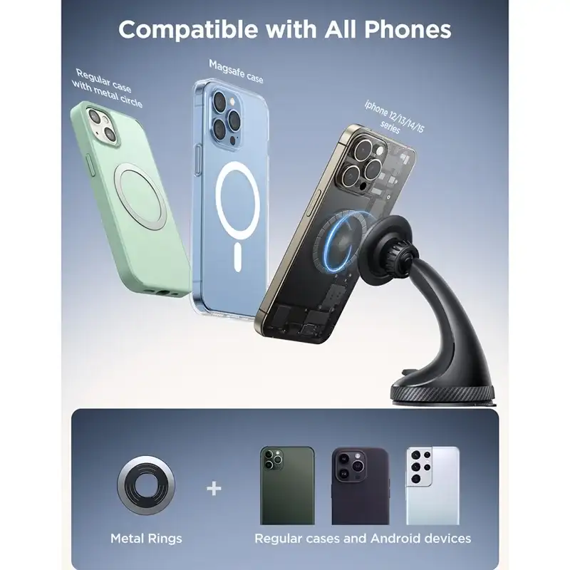 JOYROOM JR-ZS406 Magnetic Car Phone Holder And Adjustable Mount Stand
