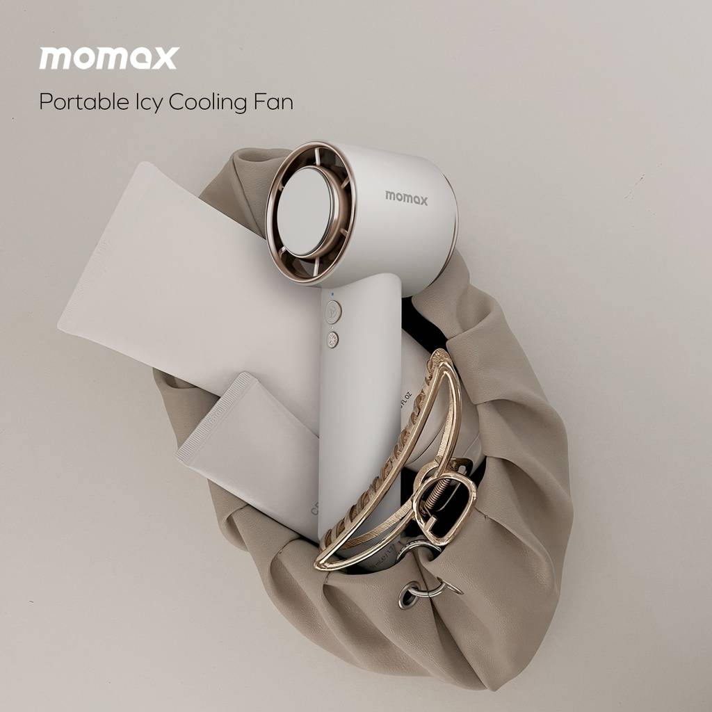 Momax IF15 Ultra Freeze Portable Icy Cooling Fan with 3000mAh Battery