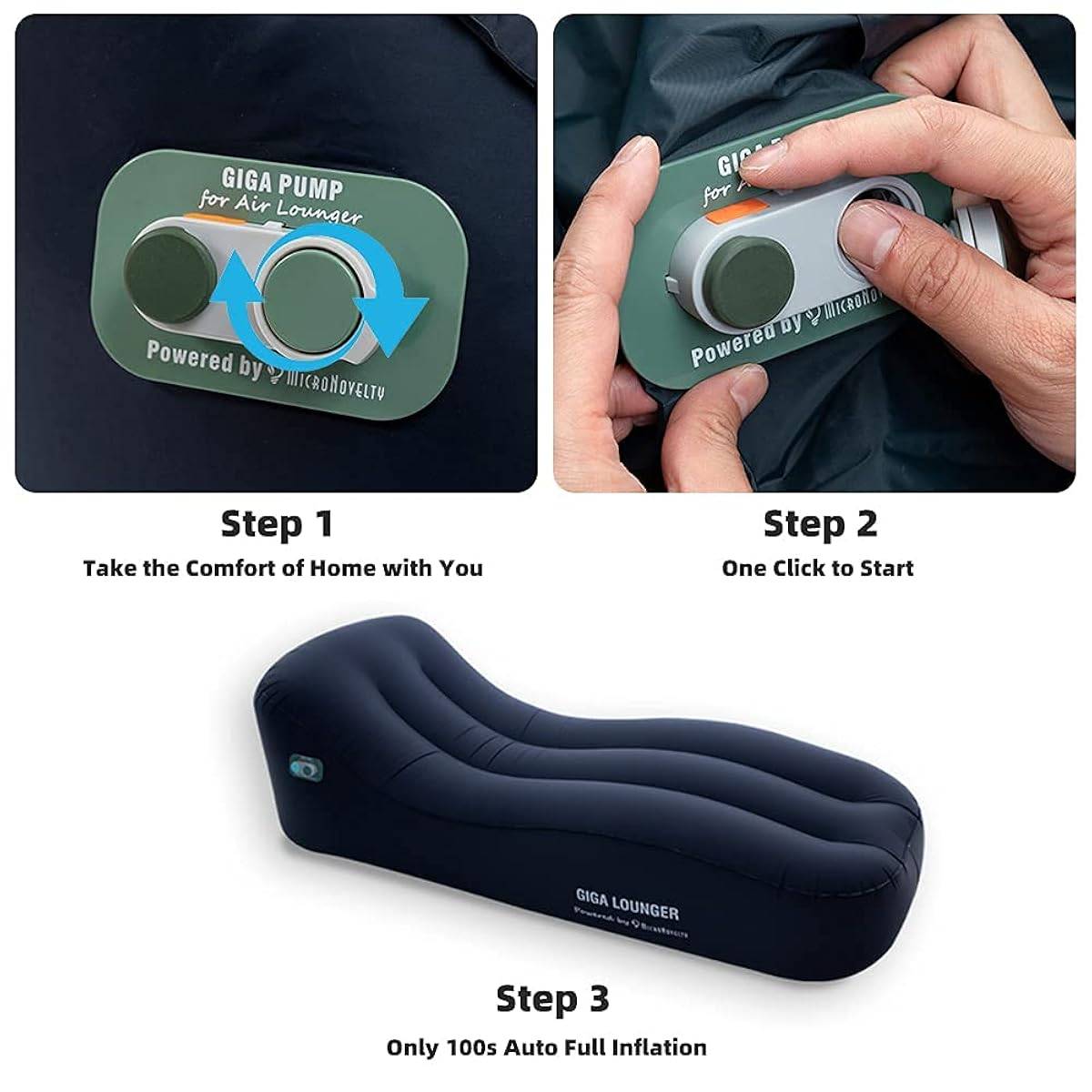 Xiaomi Youpin GS1 One-Button Automatic Inflatable Lounger Bed