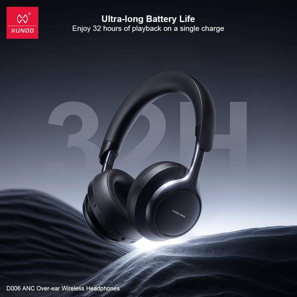 XUNDD D006 ANC Over-Ear Wireless Headphones