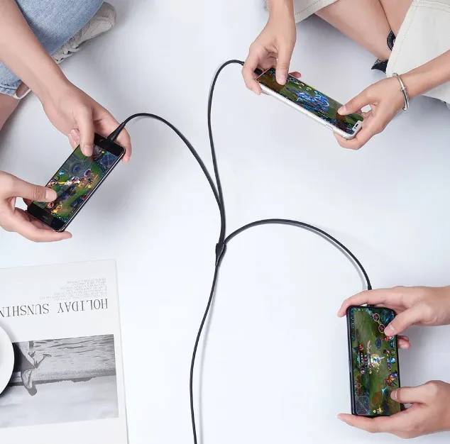 Mcdodo CA-696 3-in-1 Multi-Device Charging Cable USB to Type-C, Lightning & Micro USB