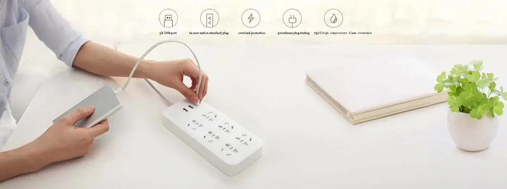 Xiaomi Mi Power Strip 6 Sockets