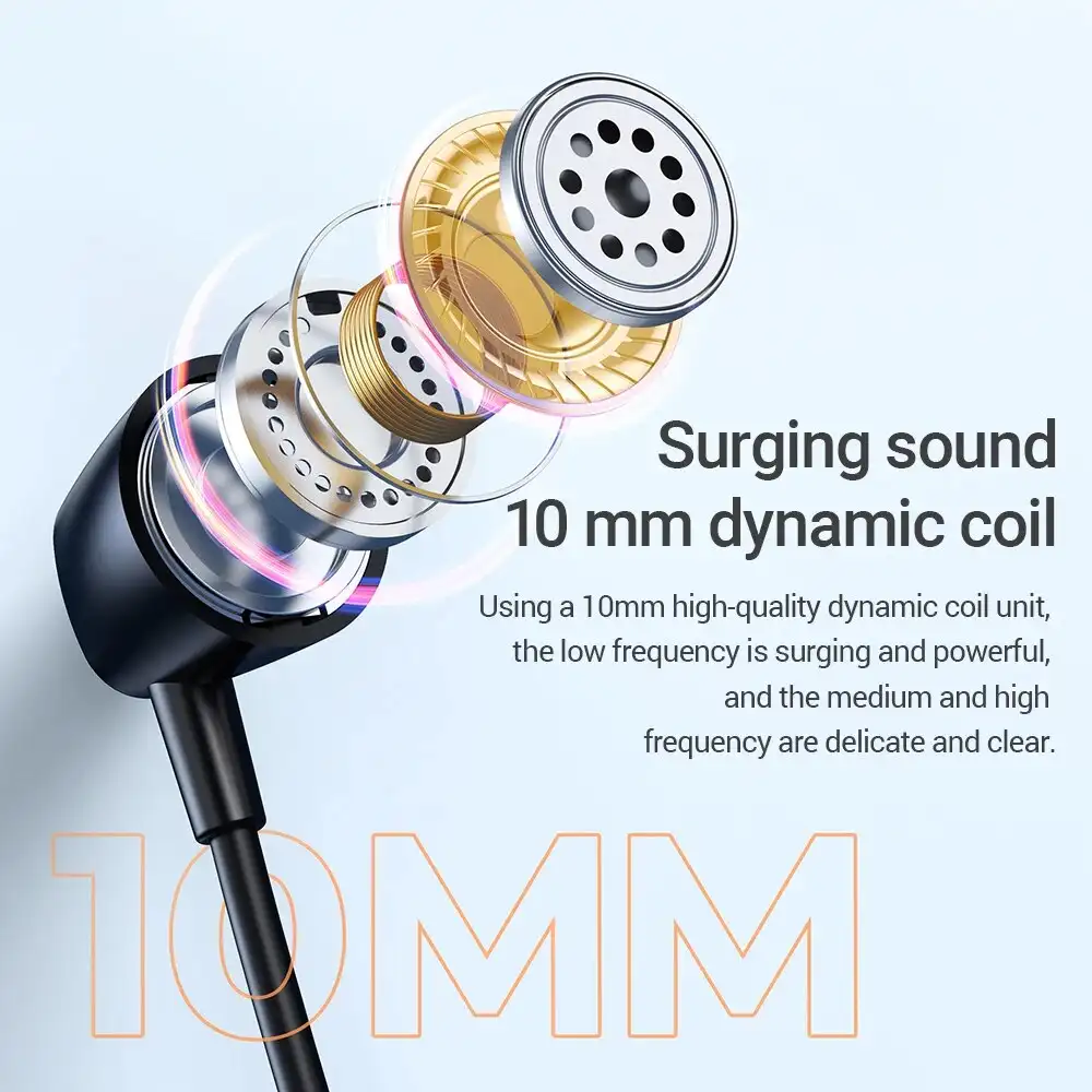 Hoco ES65 Transparent Wireless Neckband Earphones