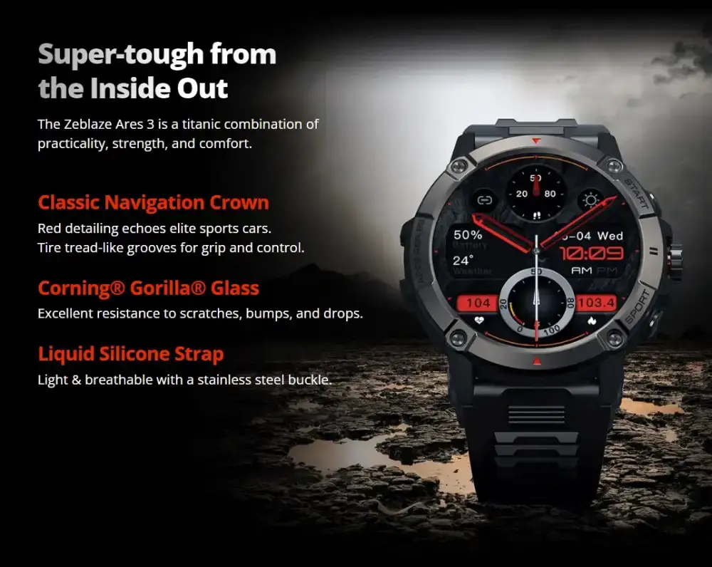 Zeblaze Ares 3 Pro Smart Watch
