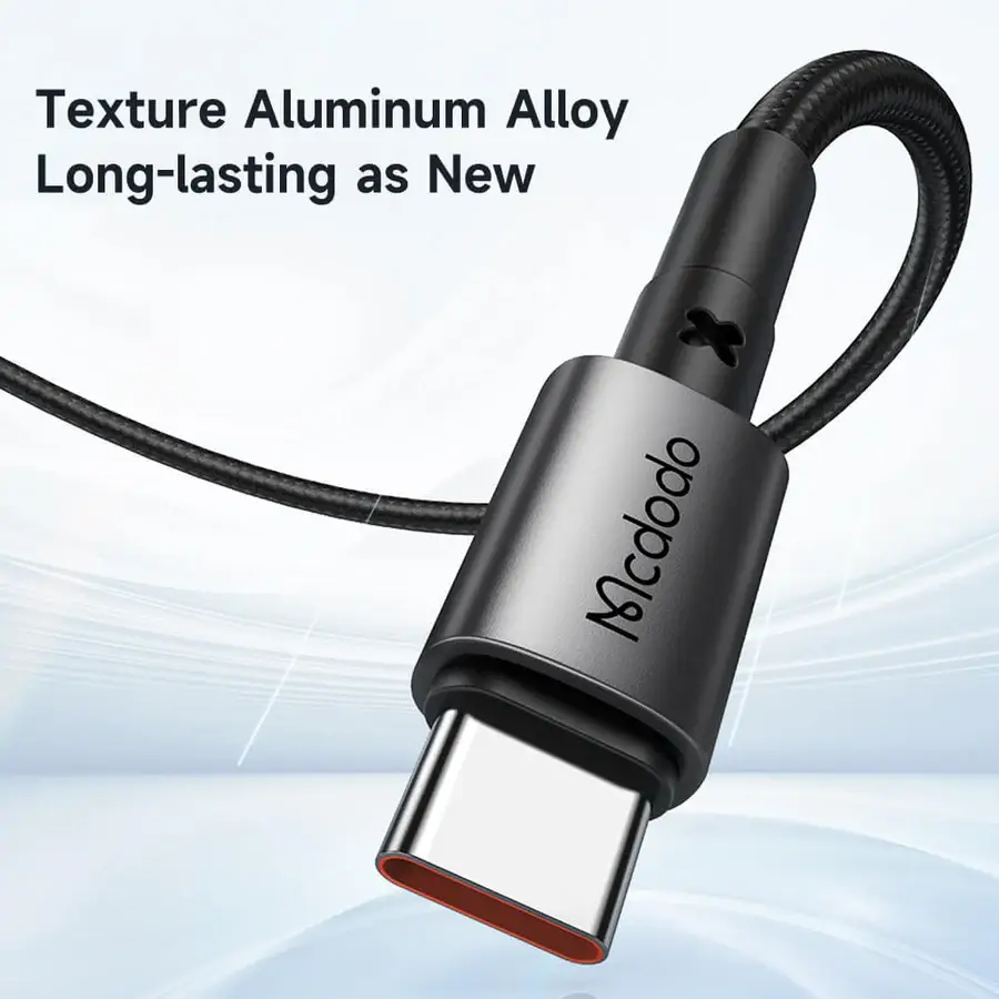 Mcdodo CA-3590 MDD Series 1.2m USB to Type-C Cable – 6A, 100W Fast Charging