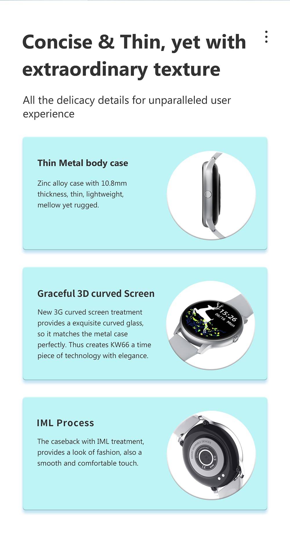 Xiaomi IMILAB KW66 Smartwatch