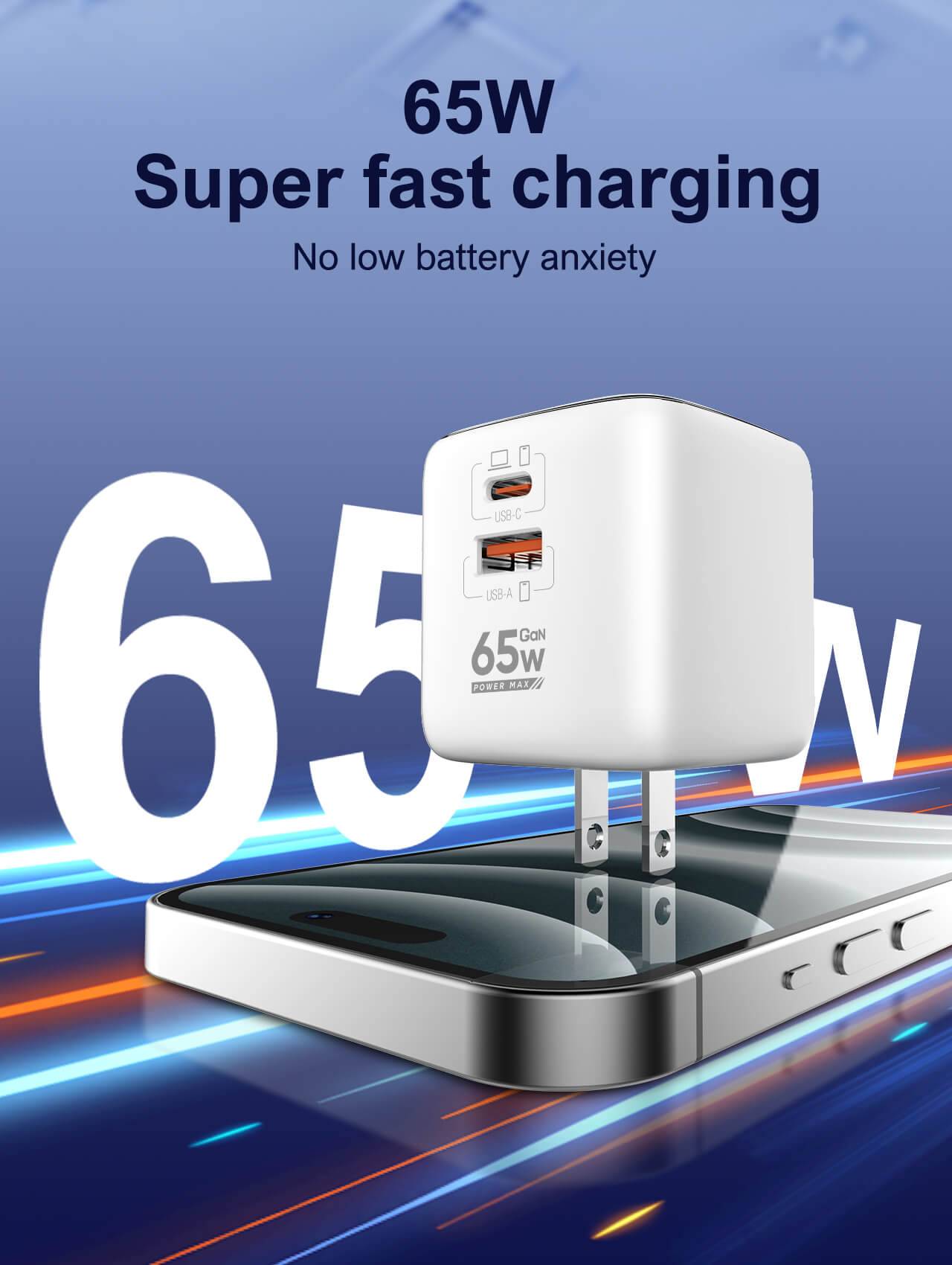 LDNIO Q2617 65W PD GaN Fast Wall Charger