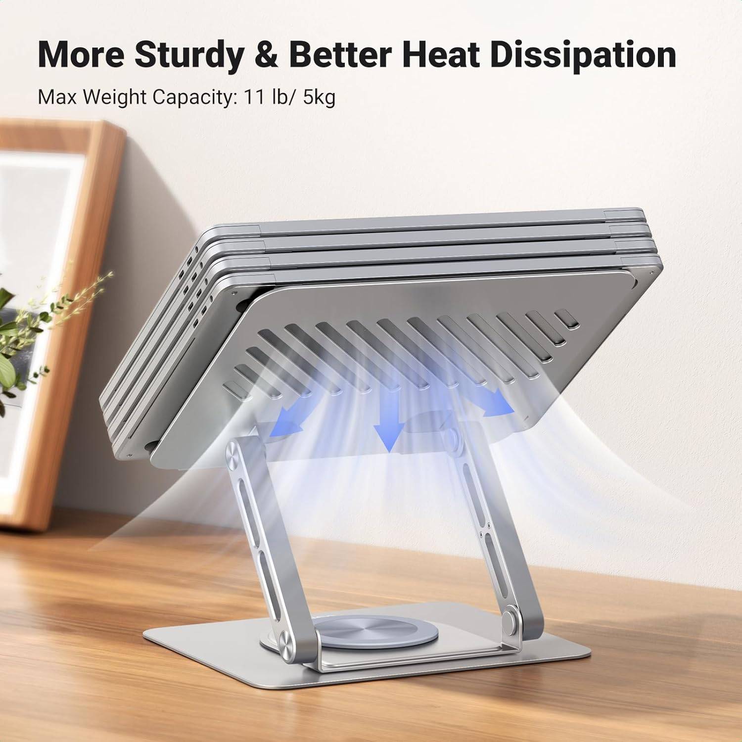 UGREEN 45418 360° Adjustable Laptop Stand with Rotating Base