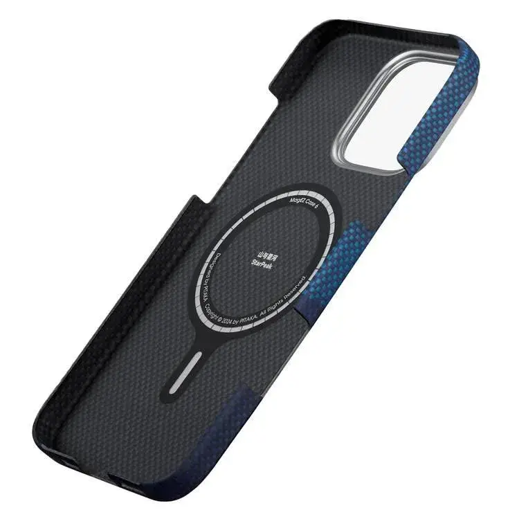 Pitaka StarPeak Tactile Woven Case for iPhone 16 Pro Max -1500D Over the Horizon