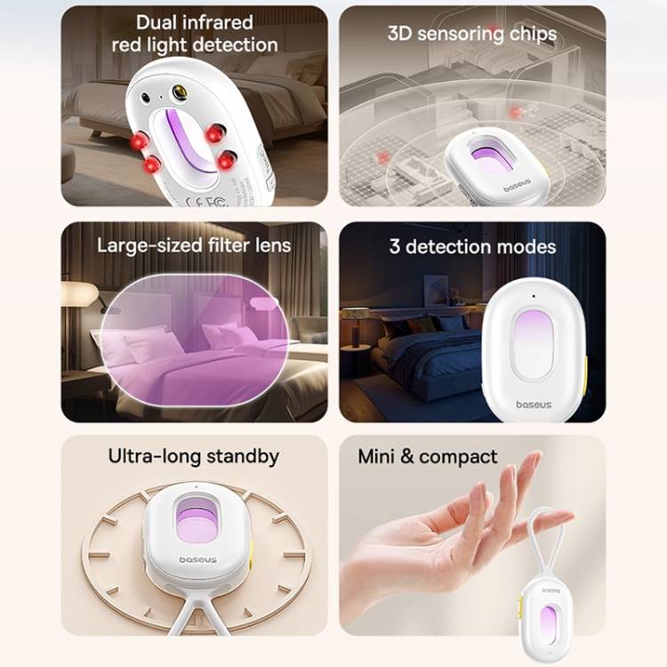 Baseus Heyo Series II Smart Infrared Hidden Camera Detector