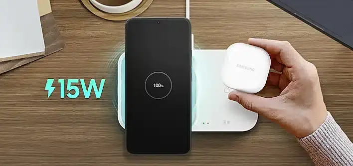 Samsung 15W Fast Wireless Charging Duo Pad 