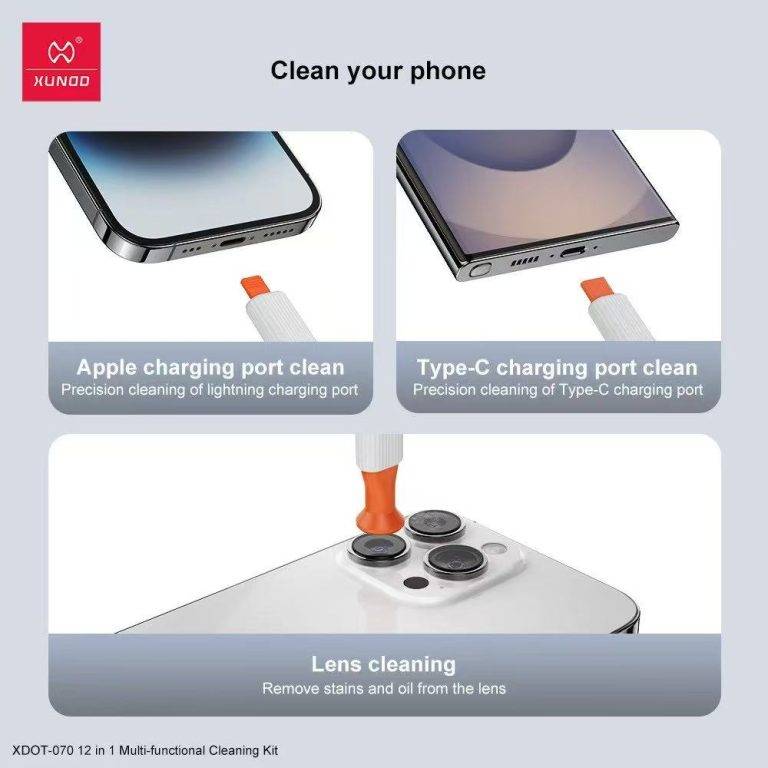 Xundd Multi-Functional 12in1 Cleaning Kit