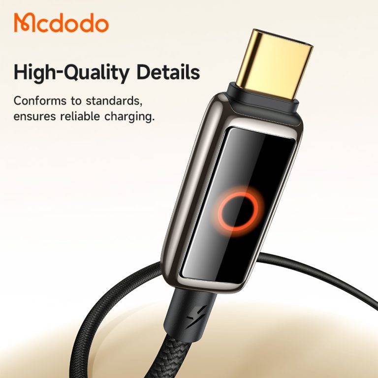 McDodo CA-6680 100W USB-C to USB-C Auto Power-Off Charging Cable