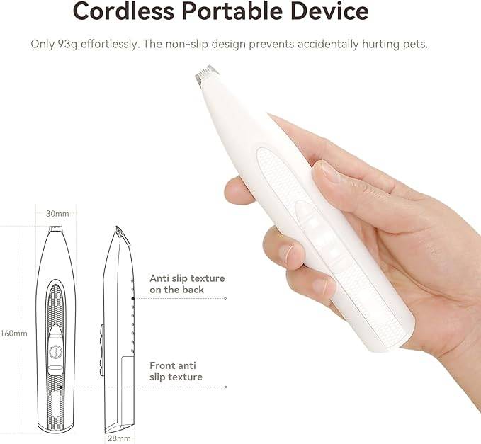 Xiaomi Pawbby Cordless Dog Paw Trimmer & Pet Clippers