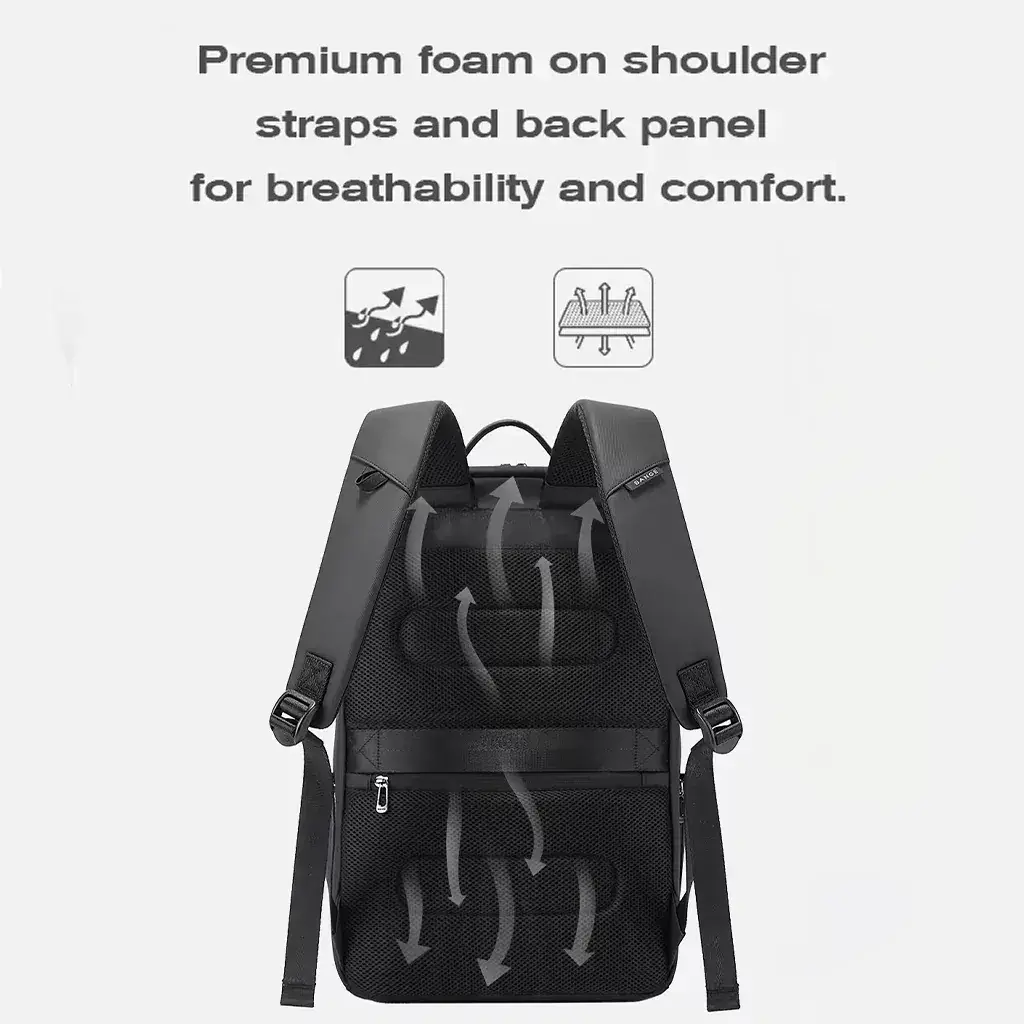 BANGE BG-2953 Travel Laptop Backpack 15.6″ 