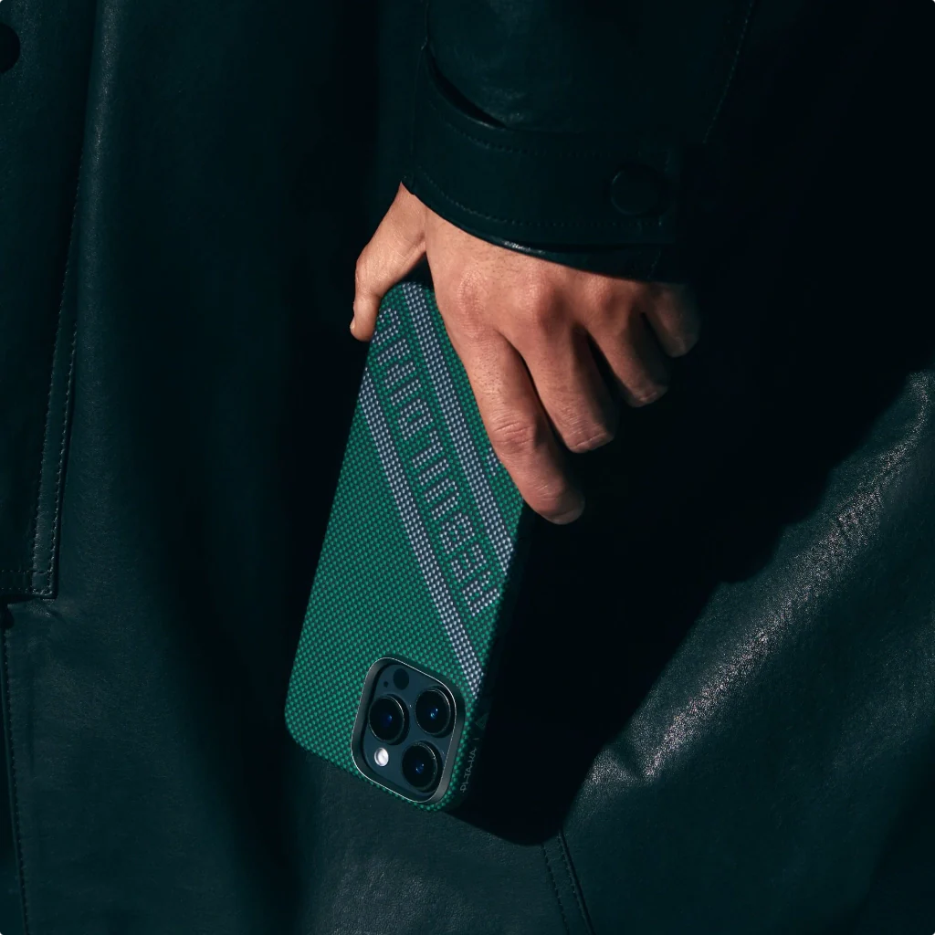 Pitaka x Re-TROS Refining Collaborative Tactile Woven Case for iPhone 16 Pro Max