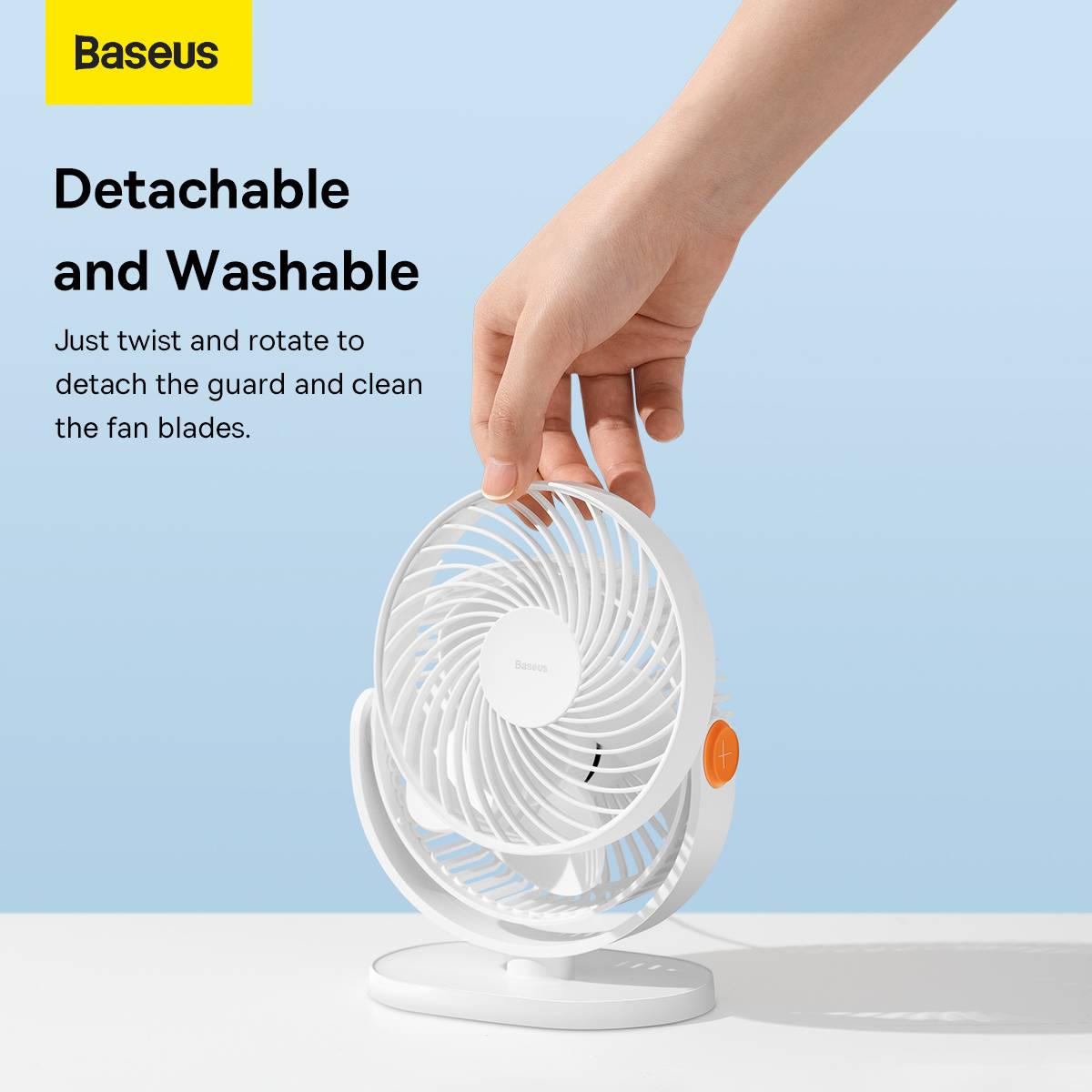 Baseus Serenity White Desktop Fan