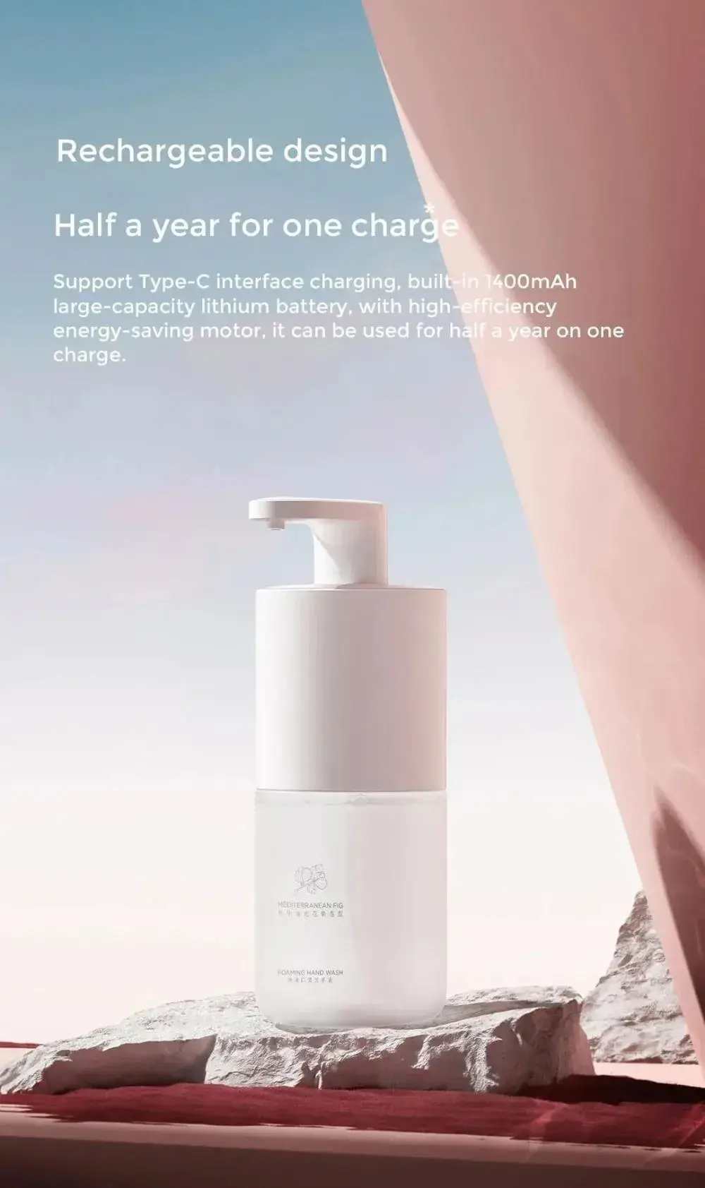 Xiaomi Mijia Automatic Soap Dispenser Pro Rechargeable Touchless Foaming Sensor