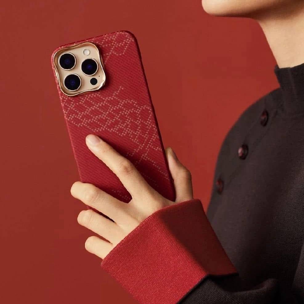 Pitaka Snake Ridge Case For iPhone 16 Pro Max (Sunny Day)