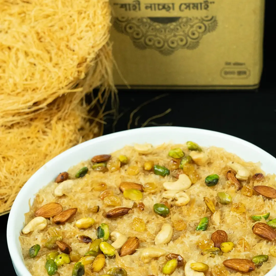 ঘিয়ে ভাজা শাহী লাচ্চা সেমাই