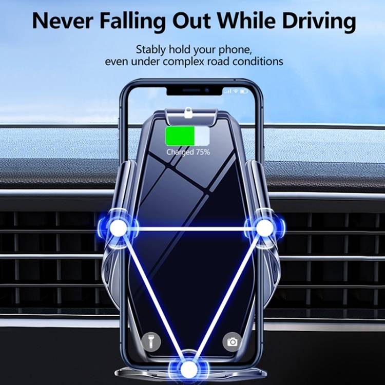 WEKOME WP-U205 Vanguard Series 15W Wireless Charging Car Holder
