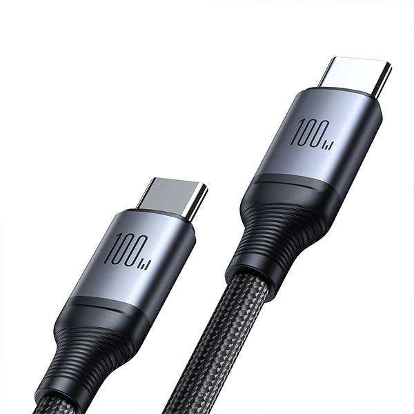 Joyroom SA21-1T2 Speedy Series 100W 2-in-1 Fast Charging Cable (Type-C to Dual Type-C) – 1.5m