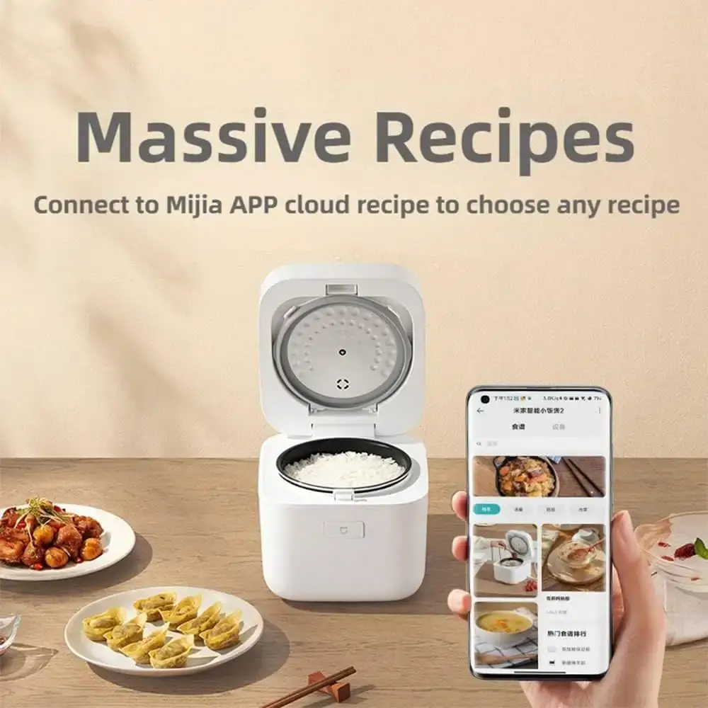 Xiaomi Mijia BFB05M Smart Rice Cooker Mini 2 1.5L Compact Electric Rice Cooker with Smart Control