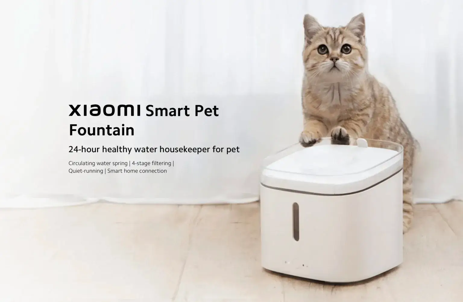 Xiaomi Mijia Smart Pet Water Dispenser Automatic Fountain for Clean & Fresh Hydration