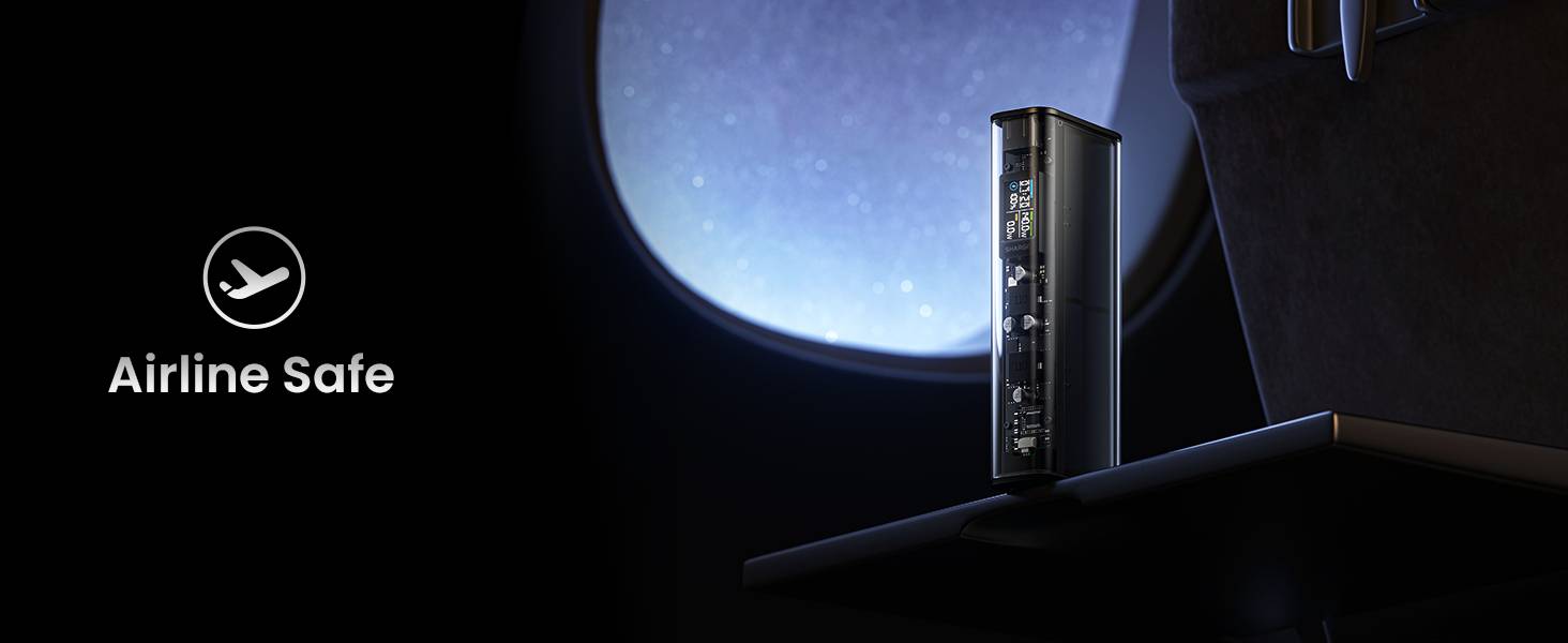 Sharge Shargeek 140 Power Bank 20000mAh 140W Ultra-Fast Charging & Transparent Design