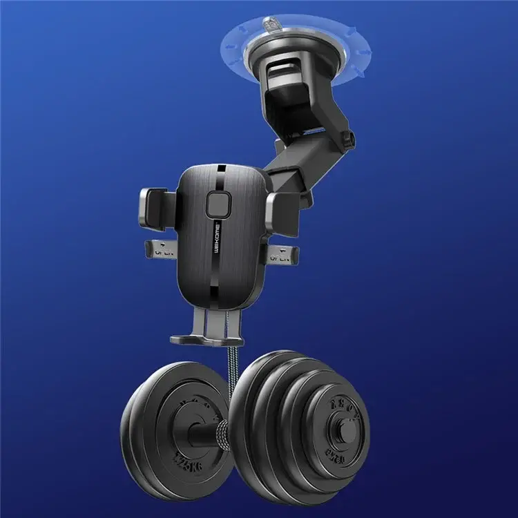 WEKOME S55 Universal Car Phone Holder with Strong Vacuum Suction and Anti-Shake Stability