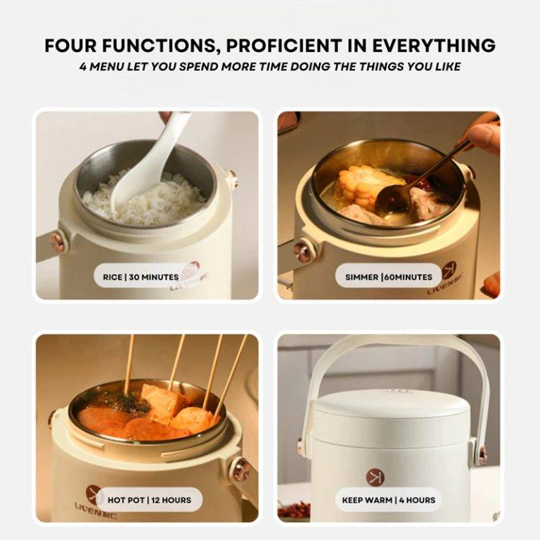 LIVEN DDG-D1216 Stainless Steel Slow Cooker