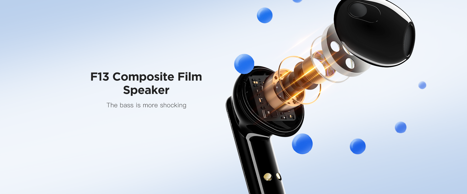 RECCI REP-W58 MARS True Wireless Bluetooth Earbuds