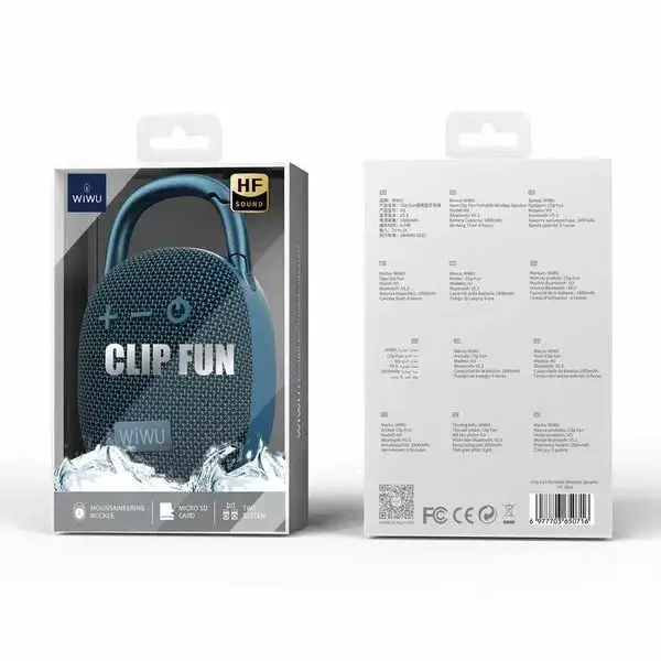 WiWU H3 Clip Fun Portable Wireless Speaker