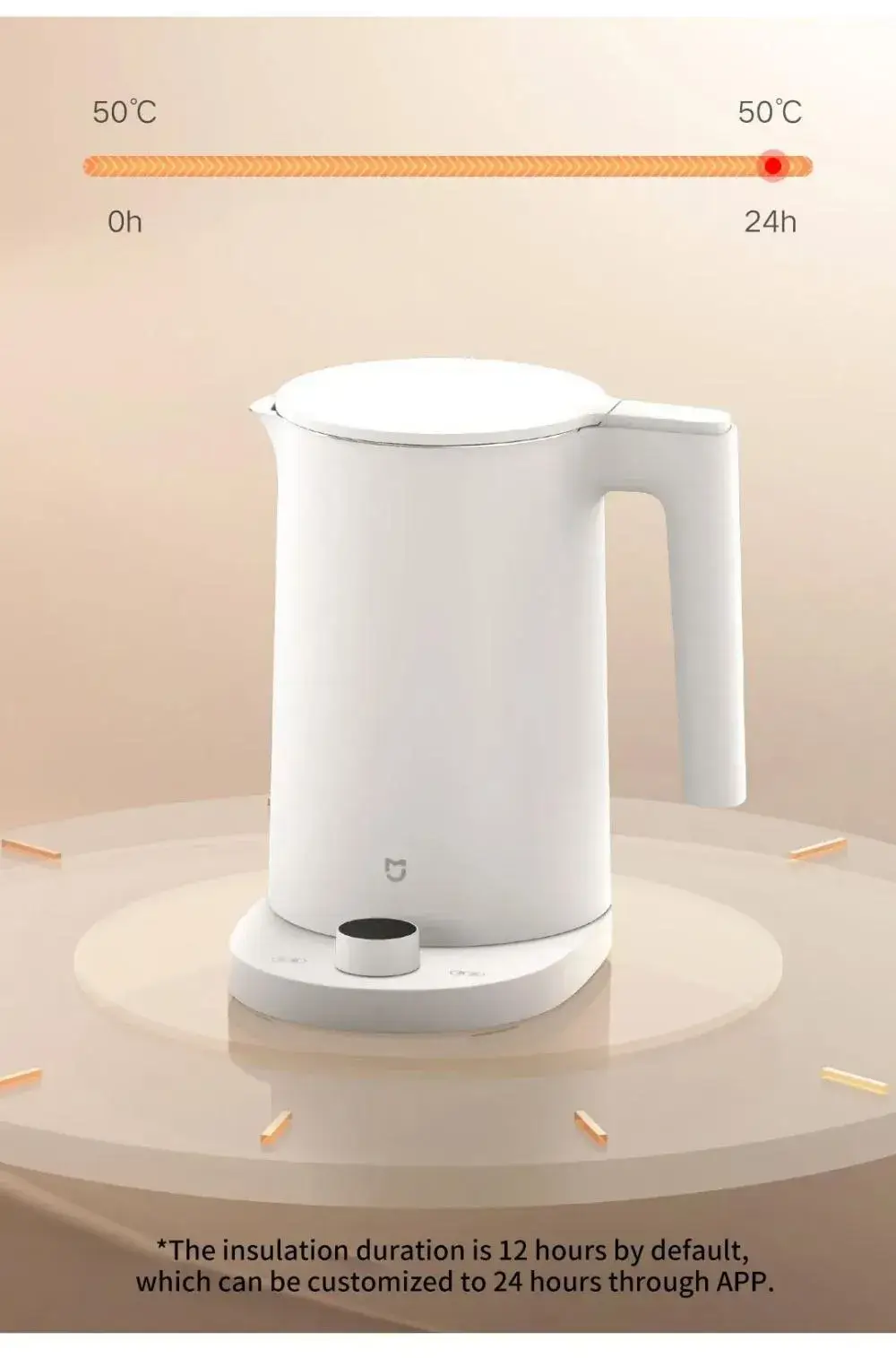 Xiaomi Mijia Thermostatic Electric Kettle 2 Pro 1.7L with App Control & LED Display