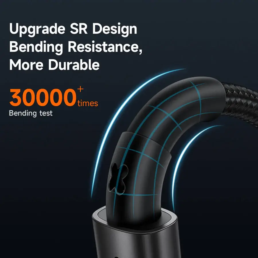 Mcdodo CA-3590 MDD Series 1.2m USB to Type-C Cable – 6A, 100W Fast Charging