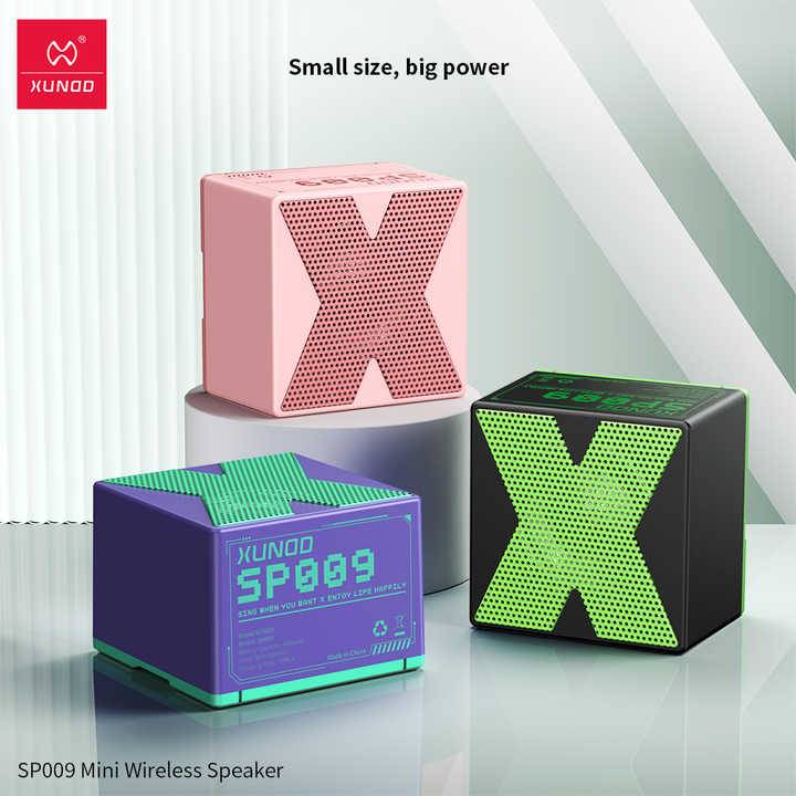 XUNDD SP009 Mini Portable Wireless Rechargeable Speaker Pocket-Sized Soundbar