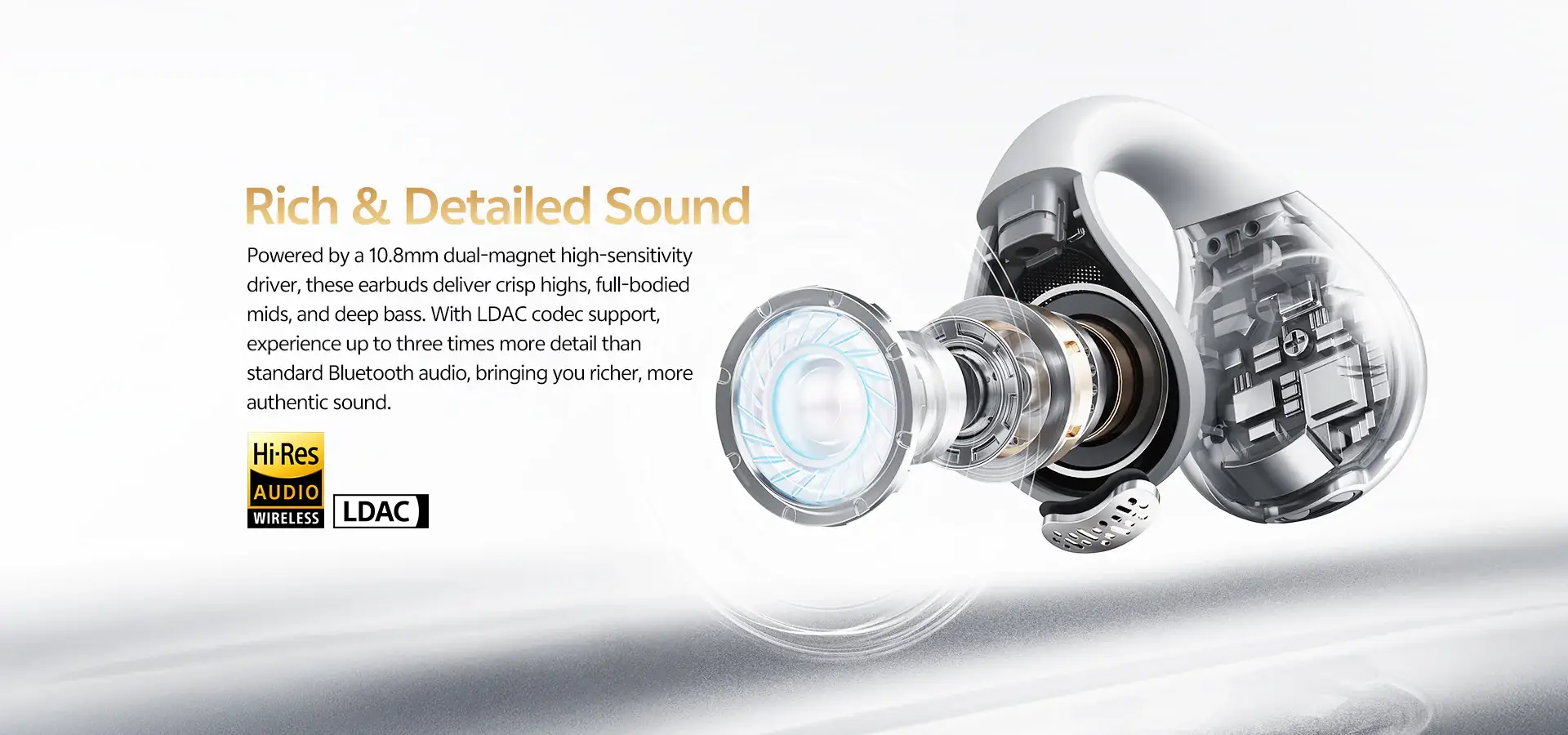 QCY Crossky C30S Open-Ear Headphones