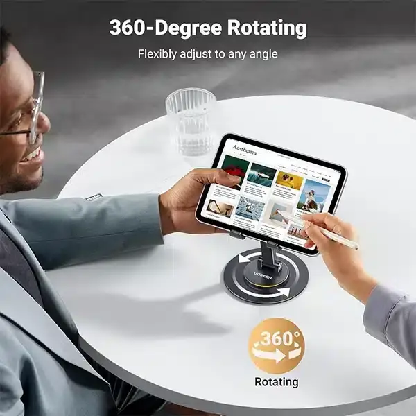UGREEN LP805 360° Rotating Desktop Phone Stand 35152