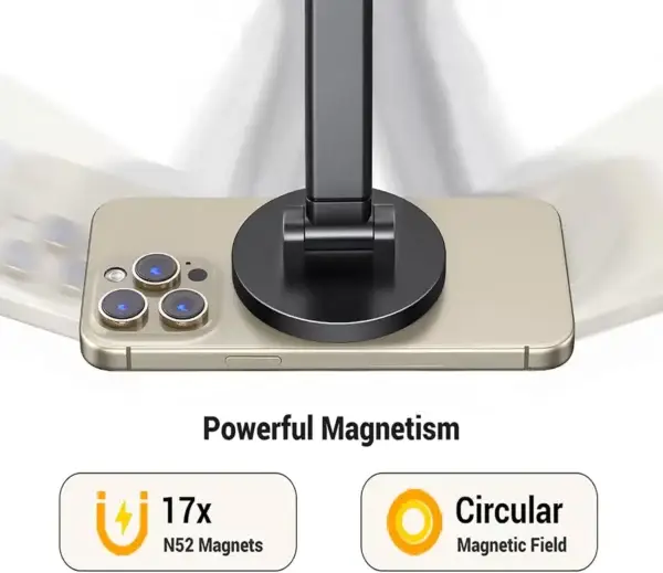 UGREEN LP862 Magnetic Desktop Phone Stand with 360° Rotation 45376