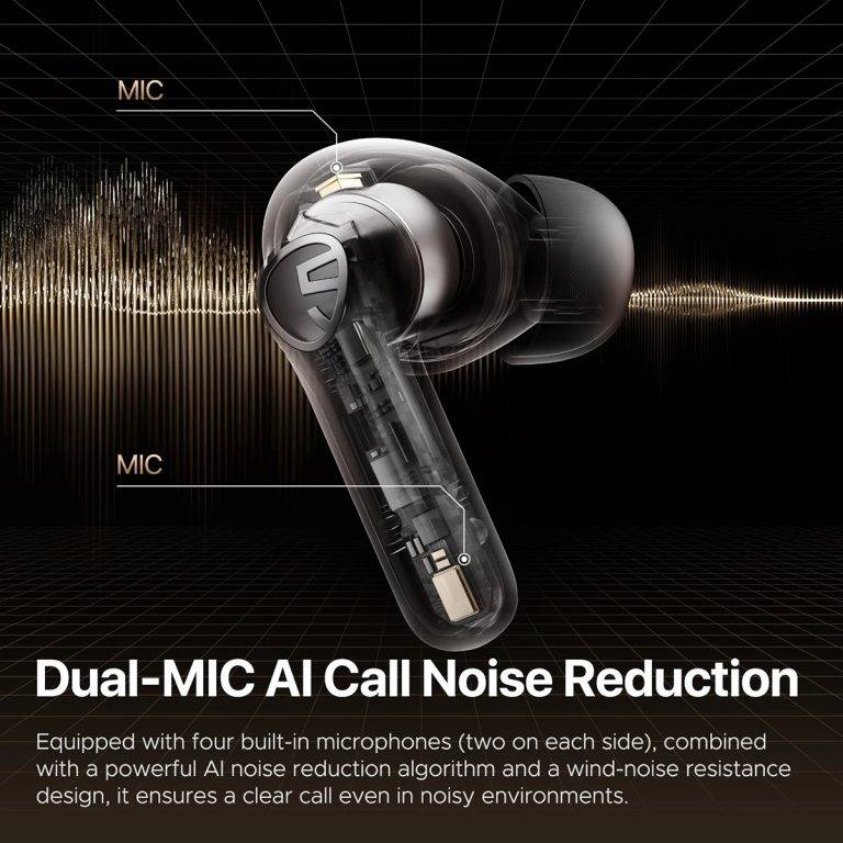 SoundPEATS T3 Pro ANC Wireless Bluetooth Earbuds