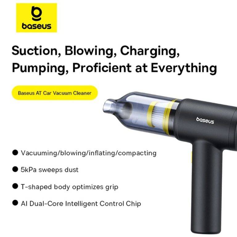 Baseus AT Portable High-Power Car Vacuum Cleaner