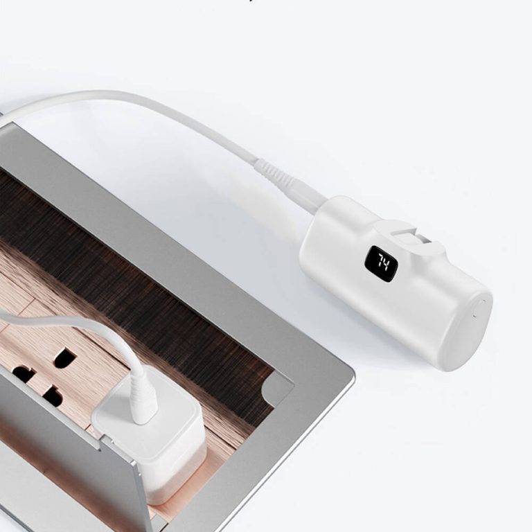 WiWU Wi-P017 Capsule Series 5000mAh 2-in-1 Lightning Power Bank