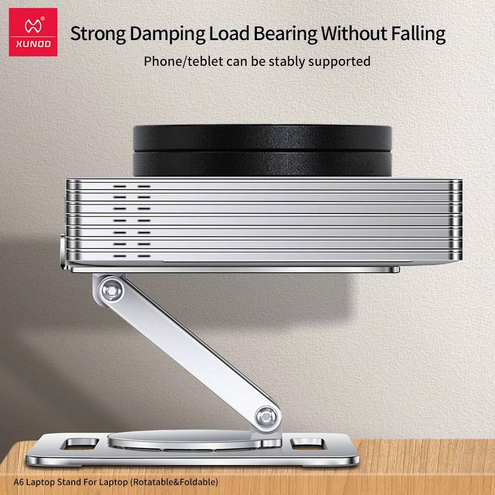 XUNDD A6 Rotatable and Foldable Adjustable Laptop Stand