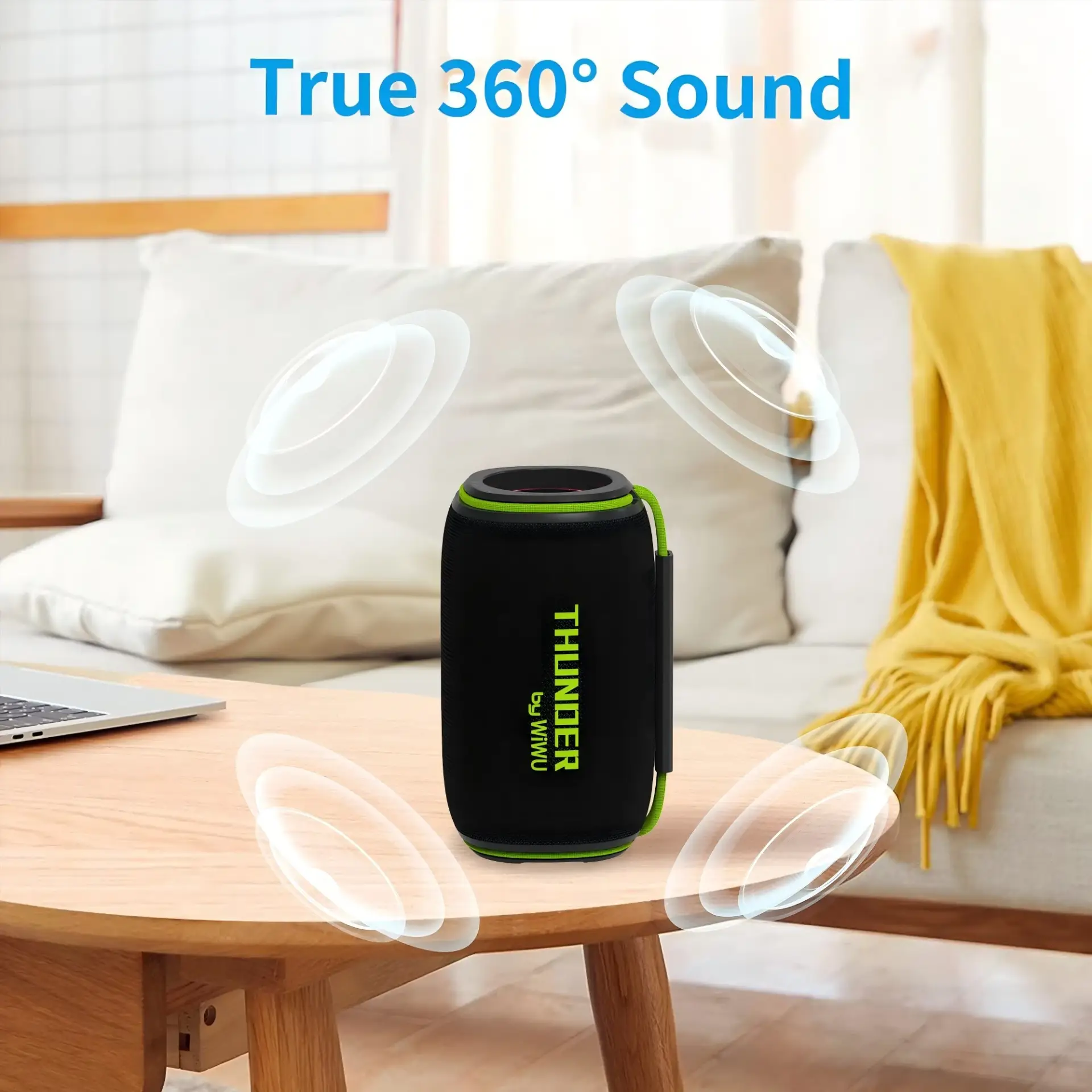 WiWU Thunder H5 Portable Wireless Bluetooth Speaker