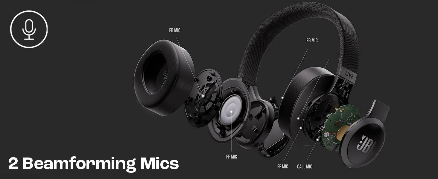 JBL Live 770NC True Adaptive Noise-Cancelling Headphones