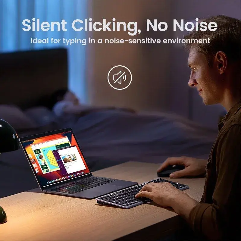 UGREEN KU005 Wireless Bluetooth Membrane Keyboard 15258