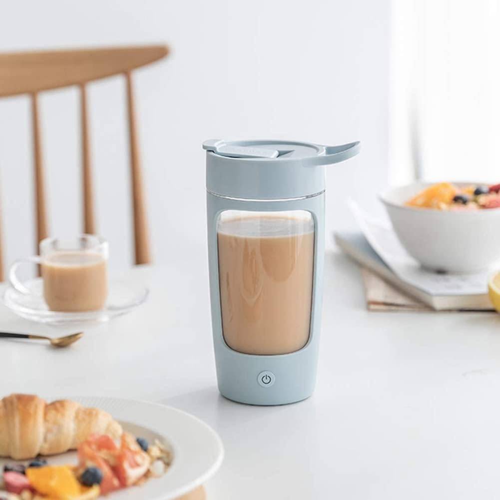 USB Rechargeable Electric Protein Shaker Bottle 1200mAh Portable Mixer for Protein & Coffee