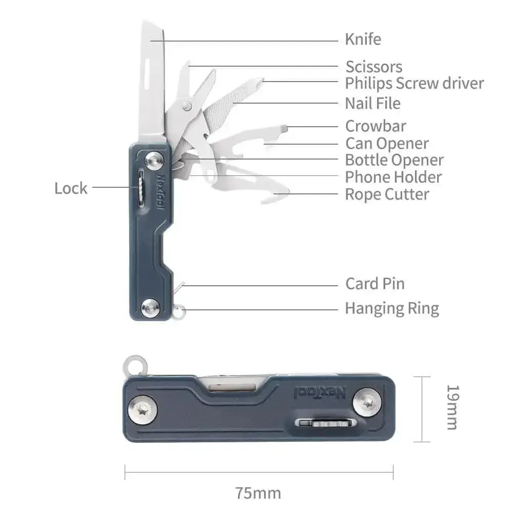Nextool 10-in-1 Multifunctional Unpacking Knife