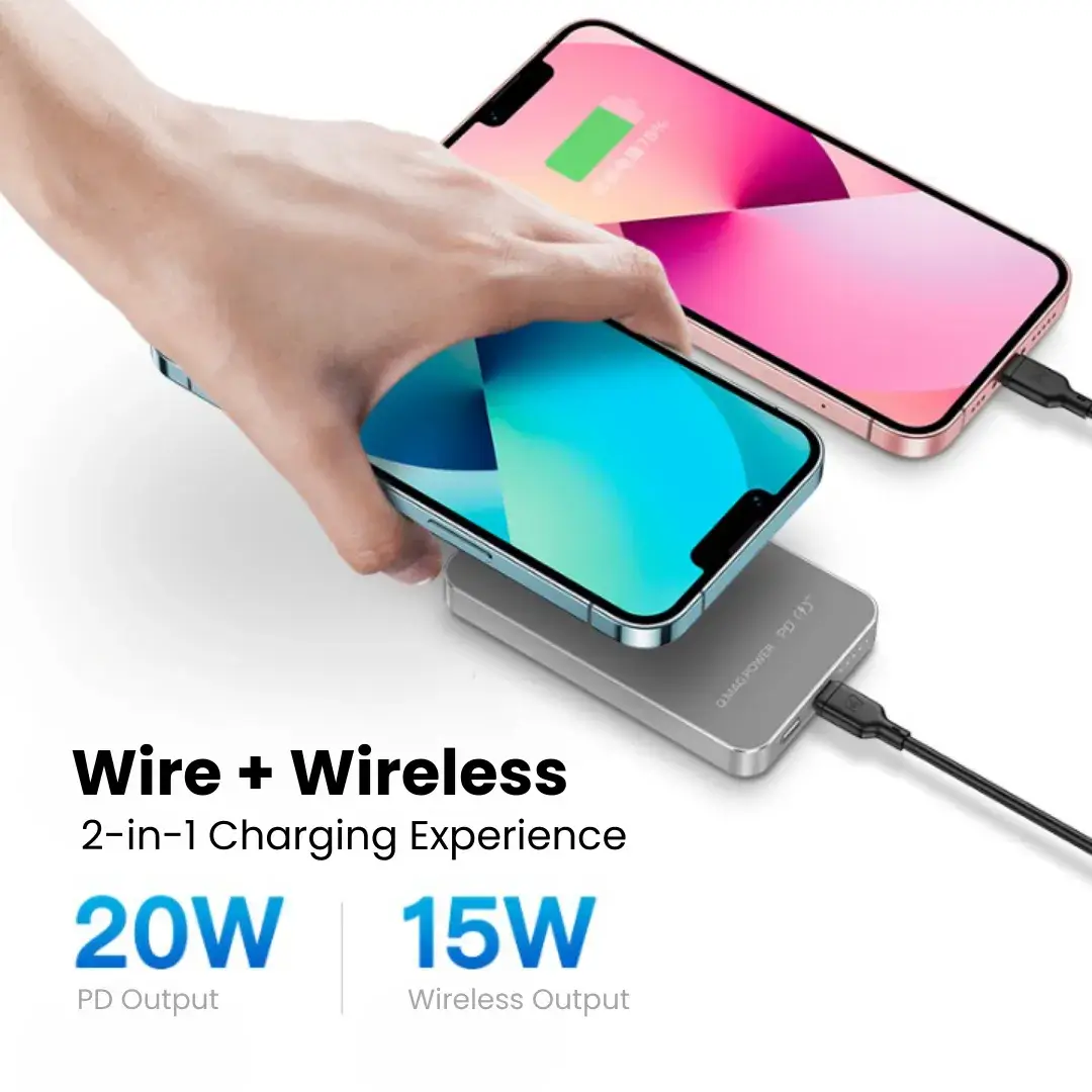 Momax Q.MAG POWER 7 10000mAh Magnetic Wireless Battery Pack (IP107)